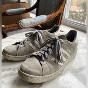 Adidas Campus Sneakers in Grey Suede